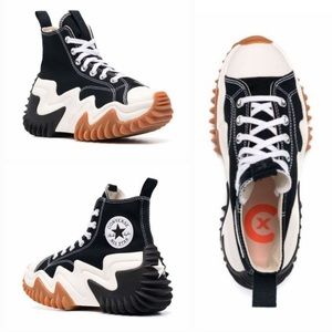 Converse Run Star Motion Hi Canvas Platform Sneakers